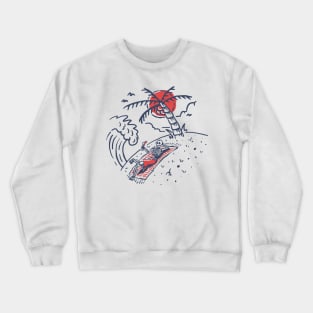 Relax Skeleton Crewneck Sweatshirt